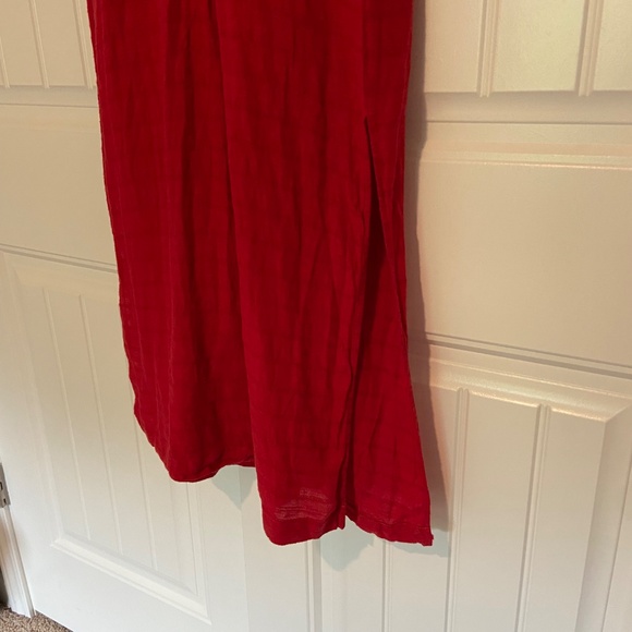Mara Hoffman Swim, Red, Cotton, Maxi-Dress - Picture 4 of 12
